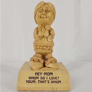 Vintage 1972 "Hey Mom, That's Whom" PAULA Figurine